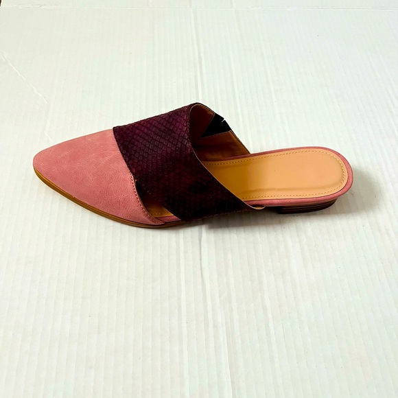 Beautiful Mauve & Plum Mules - Picture 6 of 7